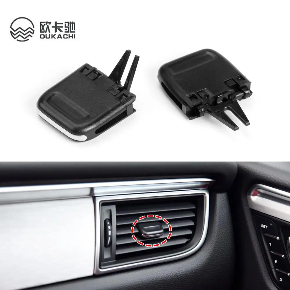 

Car Front Air Conditioning AC Vent Grille Clip Slider Repair Kit For Porsche Macan 2014-2017