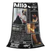 Super Soft Milo J Argentine Rapper Throw Blanket Premium Flannel Fleece Lightweight Pop Music Bed Blanket Cozy Warm Blankets 4