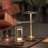 Wireless Table Lamp LED Touch Sensor Desktop Night Light Rechargeable Reading Lamp for Restaurant Hotel Bar Bedroom Decor Light 1