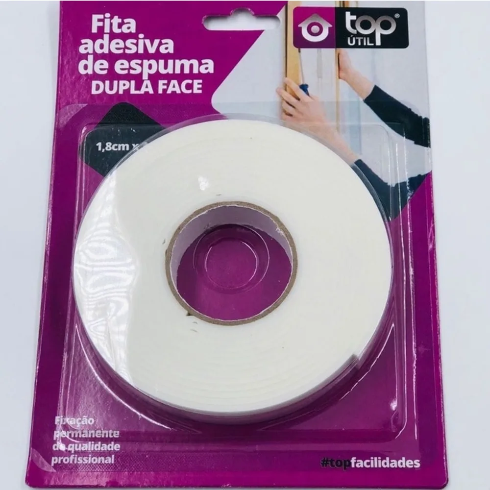 Fitas adesivas de dupla face