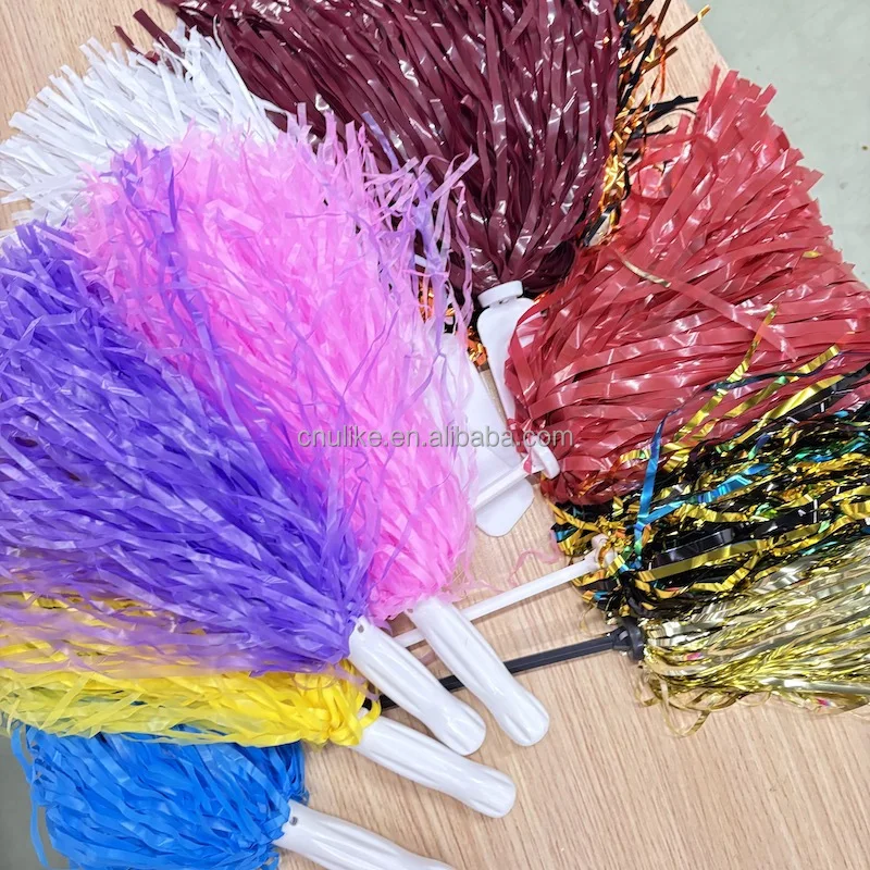 Hot Sell New Cheer Pompoms Cheerleading Pom Poms for Party Dancer
