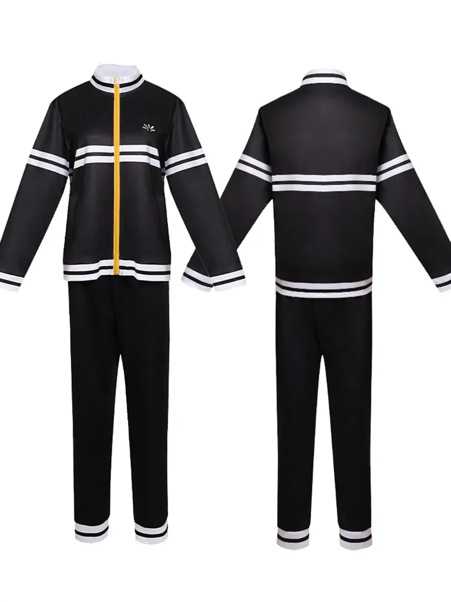 

Anime Tokyo Revengers Sano Manjiro Young Mikey Cosplay Costume Sportswear Uniform Halloween Role Play Men Outfit Coat Pants