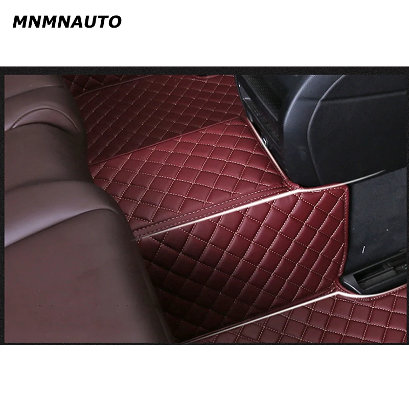 MNMNAUTO 맞춤형 자동차 바닥 매트, 기아 셀토스 2019-2023 KX3 용, 자동차 카펫, 풋 코체 액세서리
