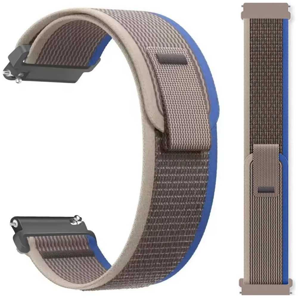 Breathable Nylon Soft Wristband Watchband, 20mm or 22mm