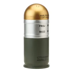 Tactical M433 HEDP 40mm Replica Grenade Safety Case & Mini Storage Box (1PCS)