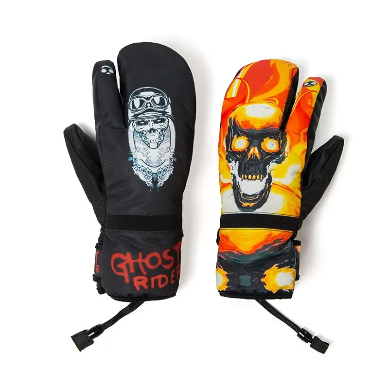 New Winter Ski Gloves Fleece Warm Men Women Outdoor Riding Snowboard Gloves Windproof Waterproof Touch Screen Skiing Mittens 3