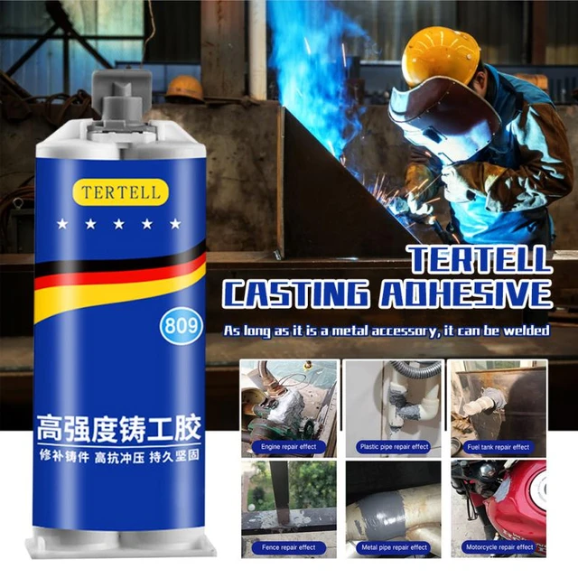 Metal Glue - Weld Metal Repair Glue Glue Cast Iron High Strength Repairing  Adhesive Heat Resistance Cold Weld Industrial Repair - AliExpress