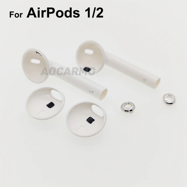 ovn værksted Admin Aocarmo-Étui complet pour Apple AirPods 1/2 Pro, boîtier de réparation  d'écouteurs, housse, pièce de rechange | AliExpress
