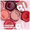 Pudaier Velvet Mousse Blush - Water-Resistant, Brightening,   Long-Lasting, Oil-Resistant, Multi-Use for Lips, Cheeks, Eyes 2