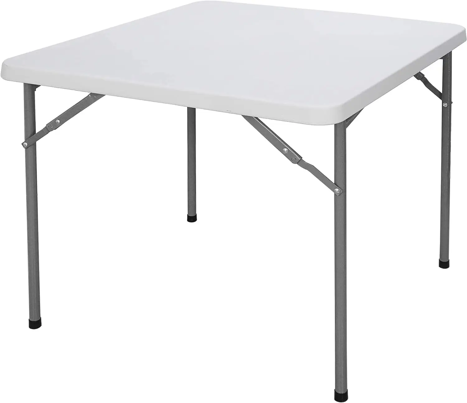 

Folding Card Table About 3Feet Resin Multipurpose Square Table Indoor Outdoor Plastic Table Lightweight and Portable Camping