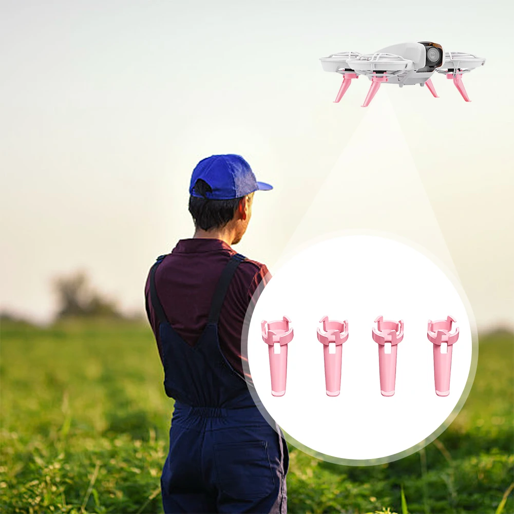 Description Picture 6 of item4pcs Heightened Enhancement Tripod Support Leg Protector Quick Release Feet Extensions Bracket For DJI Neo Drone Accessories