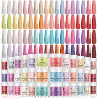 36pcs/set Vibrant Fluorescent Neon Nail Powder Pigment Set - Shimmering Iridescent Gradient Designs for Gel Nails - Create Dazzl 1