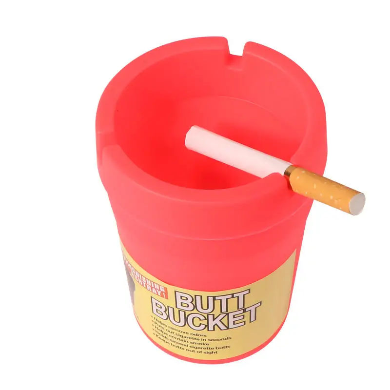 Protable Fireproof Car Ashtray Easy To Clean Hotel Household Drop-resistant Candy Color Office Home Ash Tray Accessories portable ashtray