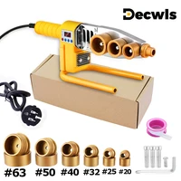 800/1000W Plastic Pipe Welding Machine 220V Home Professional Hot Melt Tool Pipe Welding Tools Suitable For PB/PE/PPR Up To 320℃ 1