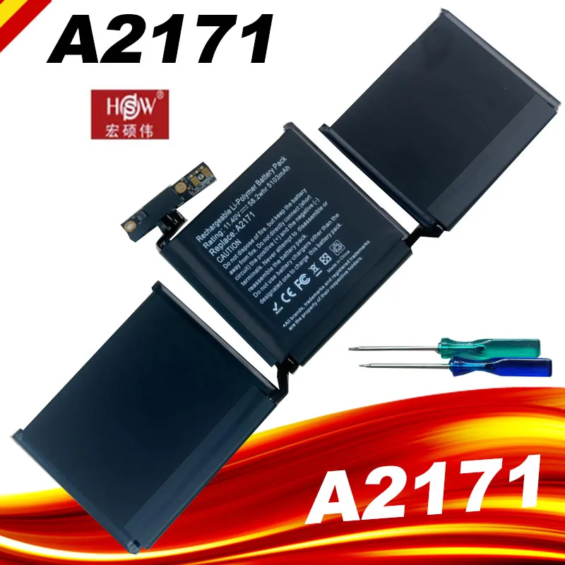 Bateria do Portátil para Apple Macbook Pro Retina 13.3 Aaa21592023 Ano 13 Polegada com Ferramentas A2289 A23382023 2023 A2171