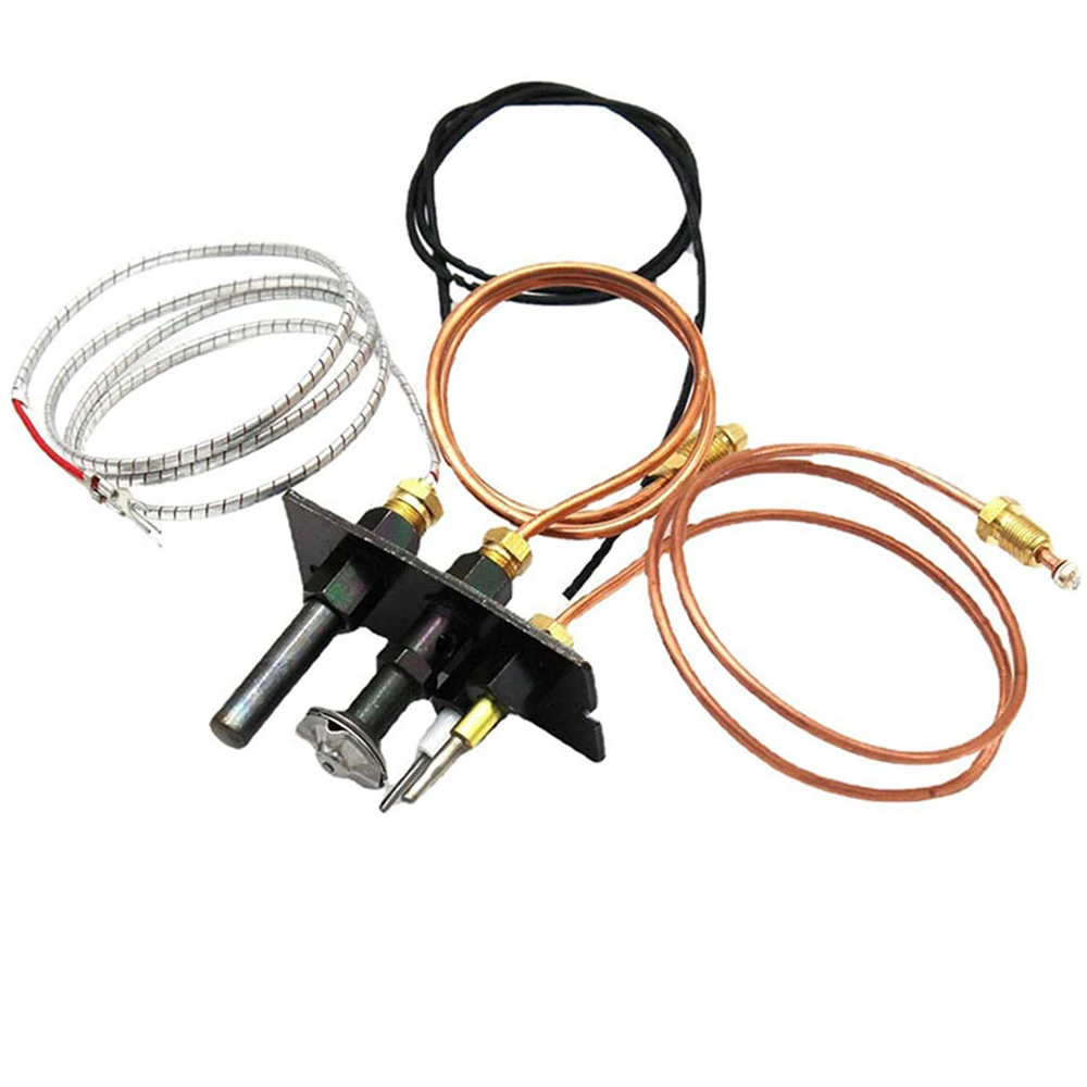 Natural Gas Nozzle with Thermopile for Majestic/ Vermont/ Castings/ Temco Natural Gas Liquefied Interchange Pilot Light Assy