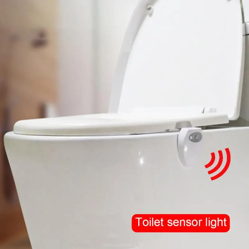 

Motion Sensor Toilet Lights USB LED Colors Rechargeble Waterproof for Tiolet Bowl WC Luminaria Lamp For Bathroom Washroom