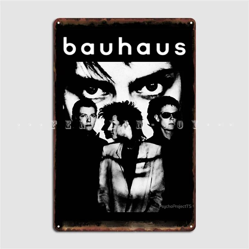 

Bauhaus Metal Sign Decoration Garage Club Wall Decor Wall Pub Tin Sign Poster