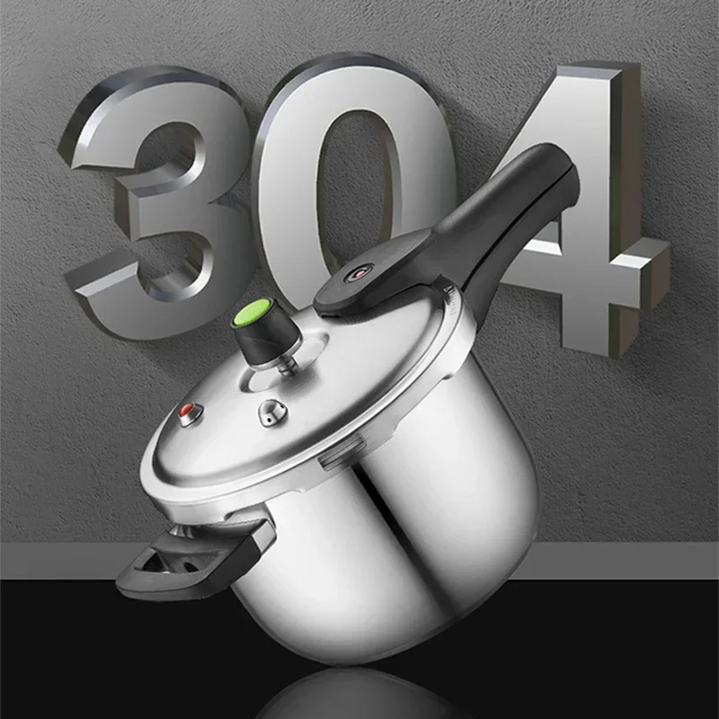 Pressure Cooker Induction cooker general household gas explosion-proof 304 Stainless Steel 1-3-4-5-6 Person Pressure Cooker 2