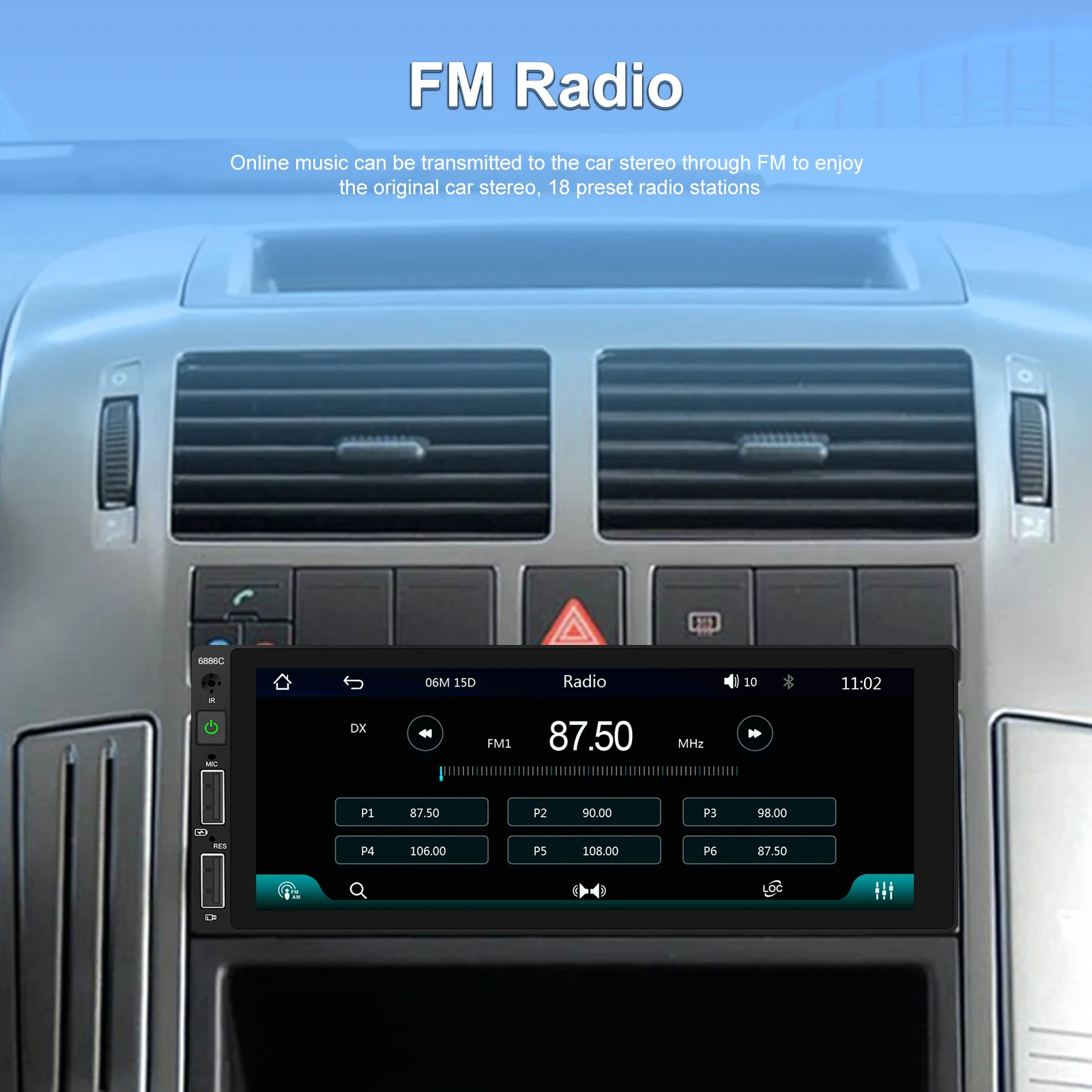 Podofo ī÷  ڵ ġ ũ ,  ڵ mp5 ÷̾, BT FM  ù  TF/USB ĸ麸 ķ