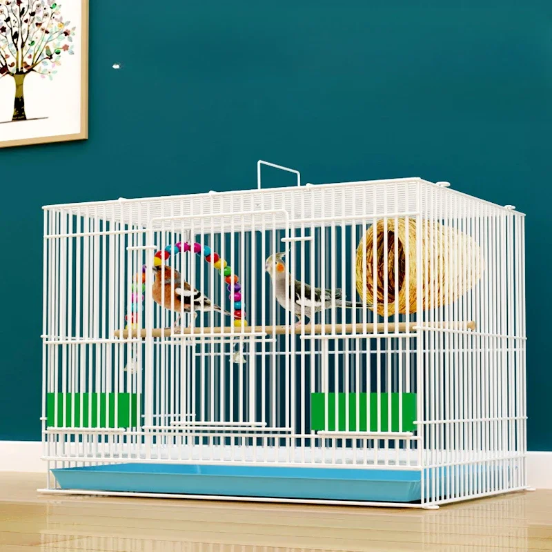 Backpack Products Bird Cages Decoration Outdoor Garden House Bird Cages Box Feeder Vogelkooi Accessoires Bird Supplies RR50BN