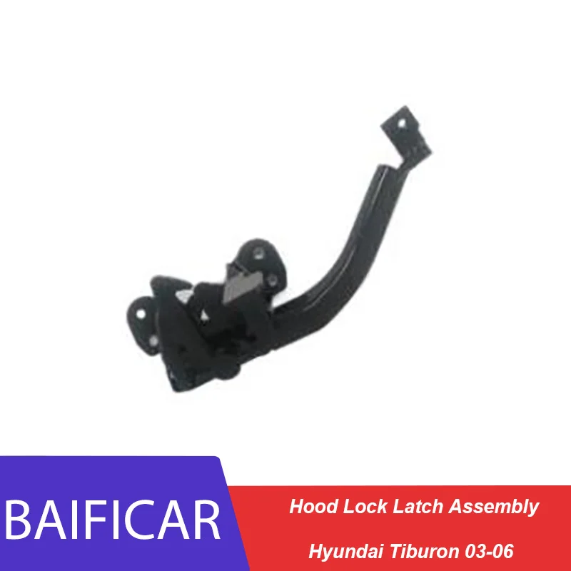Baificar Genuine Hood Lock Latch Assembly 81130-2C000 811302C000 For Hyundai Tiburon 03-06