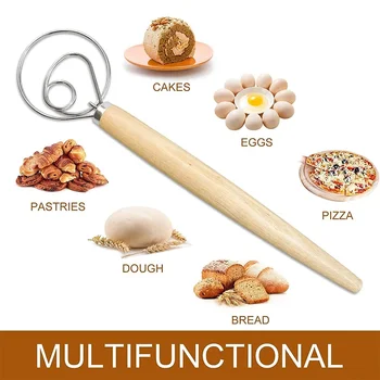 Danish Dough Whisk Hand Mixer 3