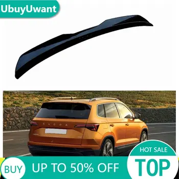 Spoiler per tetto posteriore per Skoda Karoq 2017 - 2020 Accessori per carrozzeria nero lucido Kit per auto in plastica ABS
