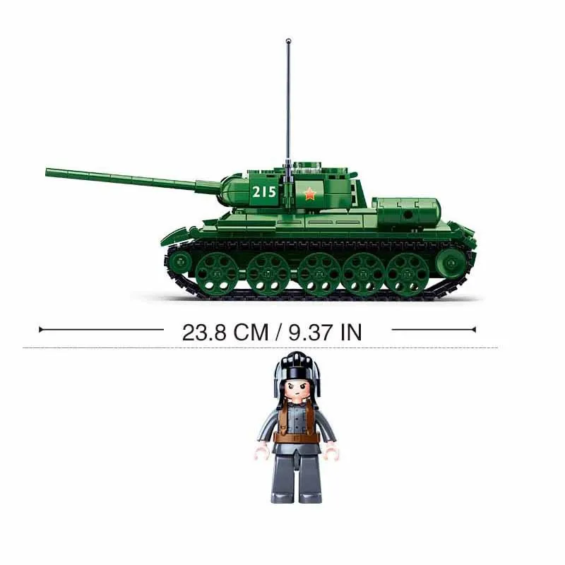 Best Buy: COBI® Small Army T-34/85 Soviet Tank Building Set Multi colored  COBI-2452