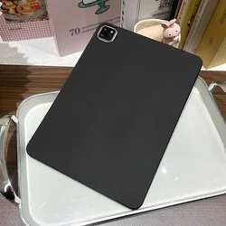 Frosted Pure Black High - Grade Matte Tablet Case Cover for Galaxy Tab S11 Ultra (Black)