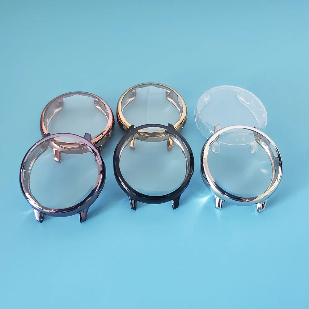 Custodia In Silicone Per Galaxy Watch Active Watch Accessori Custodia Protettiva 2 1 Full Cover Per Samsung Galaxy Watch 1 2 44Mm 40Mmm