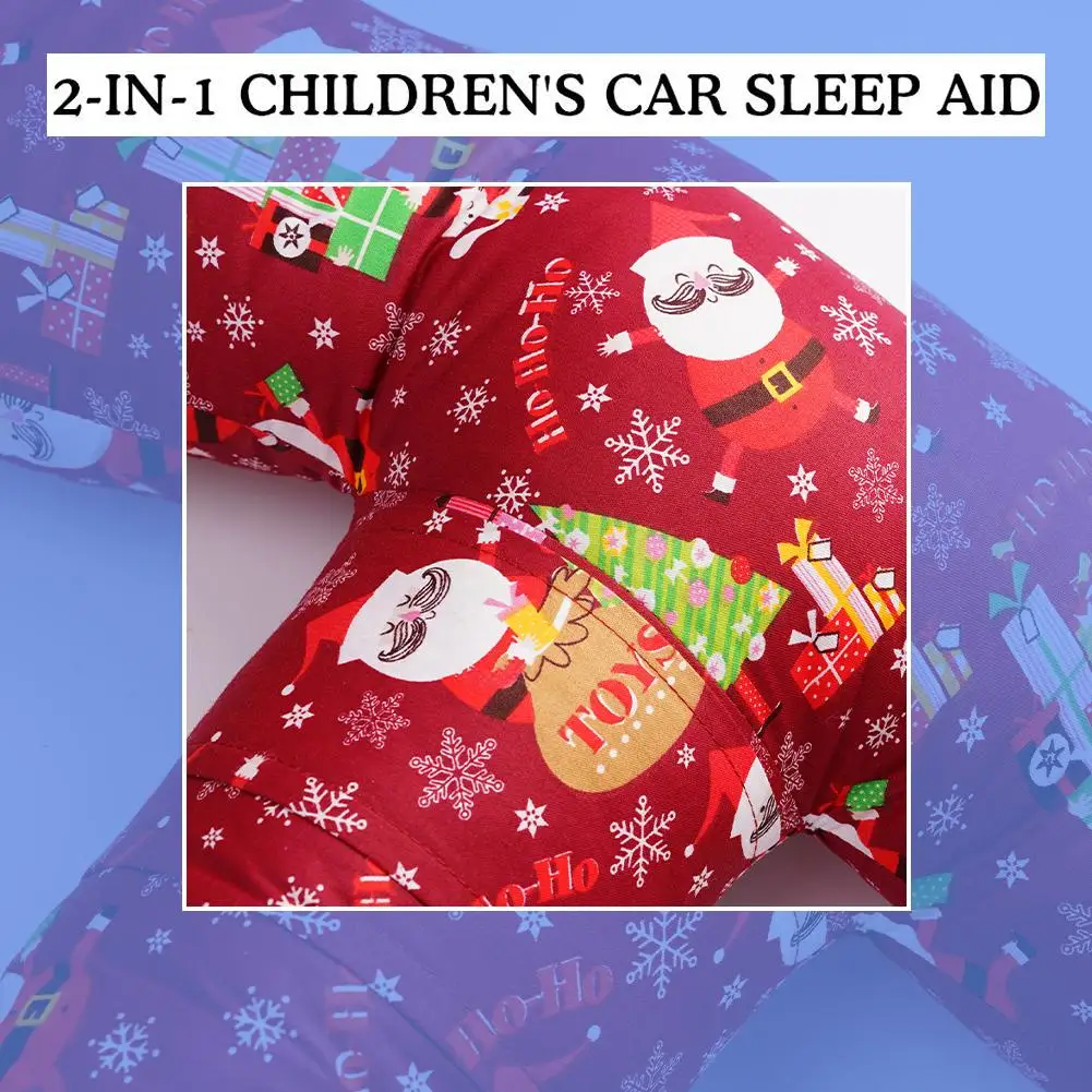 H-Shape Kid Car Sleeping Head Support Kid And Adult Car Seat Safety Neck Pillow Travel Pillow Cushion Car Seat Cushion Car Cushion Car Neck Pillow