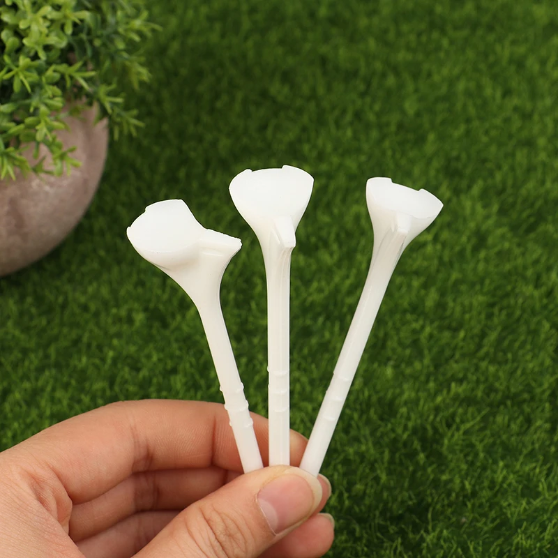 

5Pcs ABS Plastic Golf Tees Holder Ball Nail 10 Degree Oblique Insertion Reusable Tee For Golfer Gift Golf Ball Holder Golf Tee