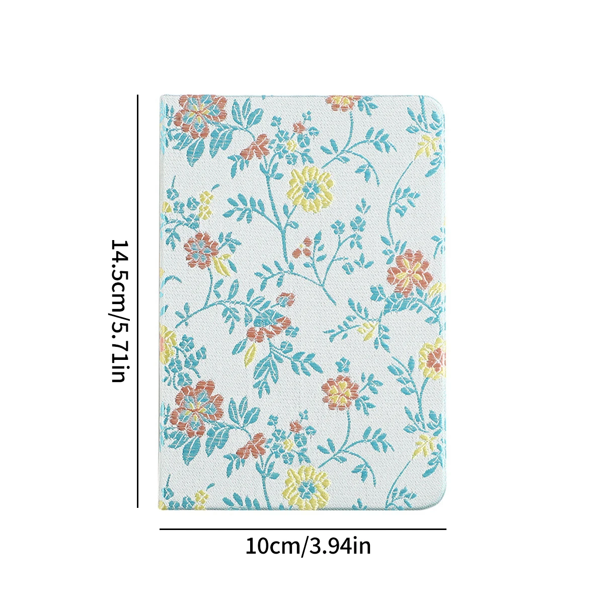 Journal Book Embossed Notebook Diary Book Agenda Organizer A6 Notebook Taking Notes Dao Lin Paper Floral Student Notebook - 4