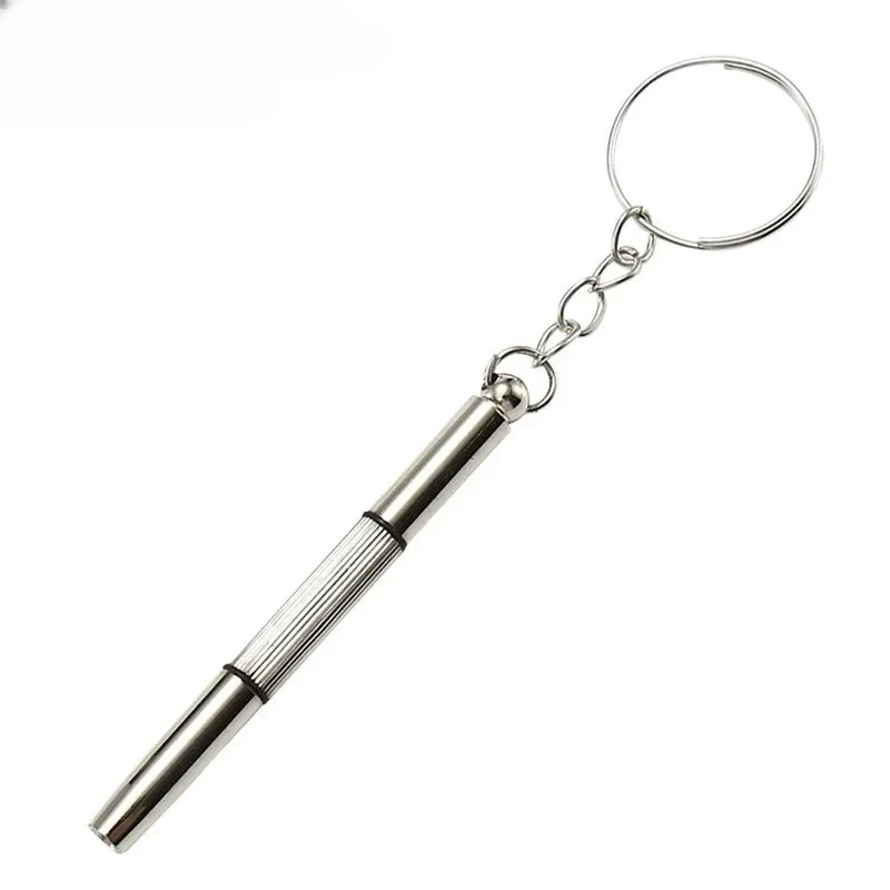 3 Pairs of Portable Mini Hand Mirrors, Screwdrivers, 3-in-1 Glasses Repair Kit, Multifunctional Set, Convenient and Practical