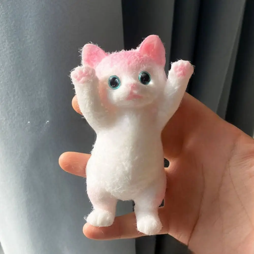13cm Cartoon Cat Squeeze Toys Slow Rebound Cute Cat Fidget Toy Kids Adult Decompression Toy Creative Squishy Toy for Kids Adult 4