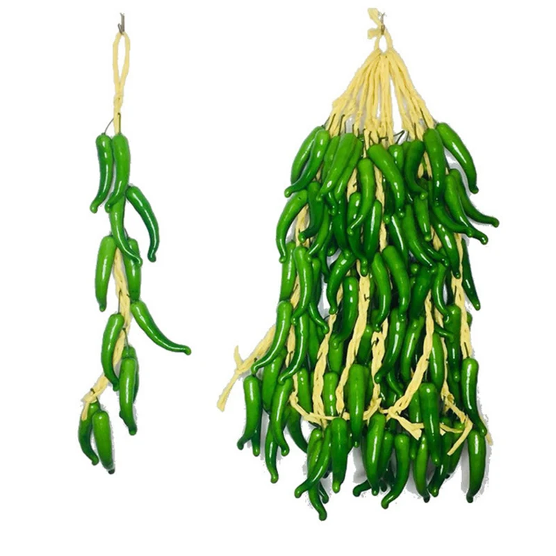 Vegetable Ornaments Artificial Vegetables Fake Chili Garlic Corn Eggplant Photography Farmhouse Restaurant Wall Hangings Decor Photography Props