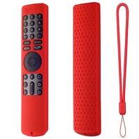 TV Remote Controller Cover Remote Protector for Xiaomi 4S XMRM-010 X10 X6 MI 4S，Protector With Lanyard Control Holder 1