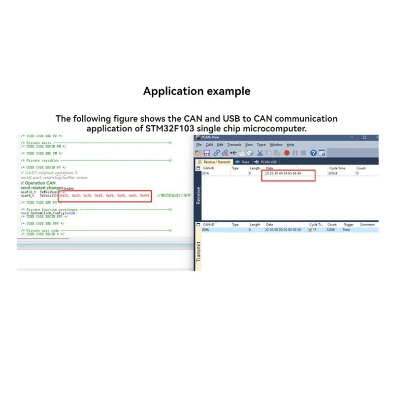 USB To CAN Module CAN Analyzer USB To CAN Adapter USB CAN Bus Analyzer Portable Debugging Assistant Module 5