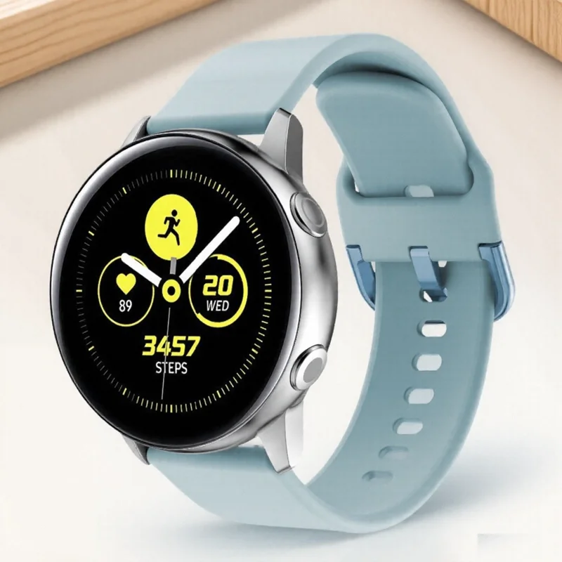 Universal Silicone Smartwatch Band - 20mm/22mm Strap