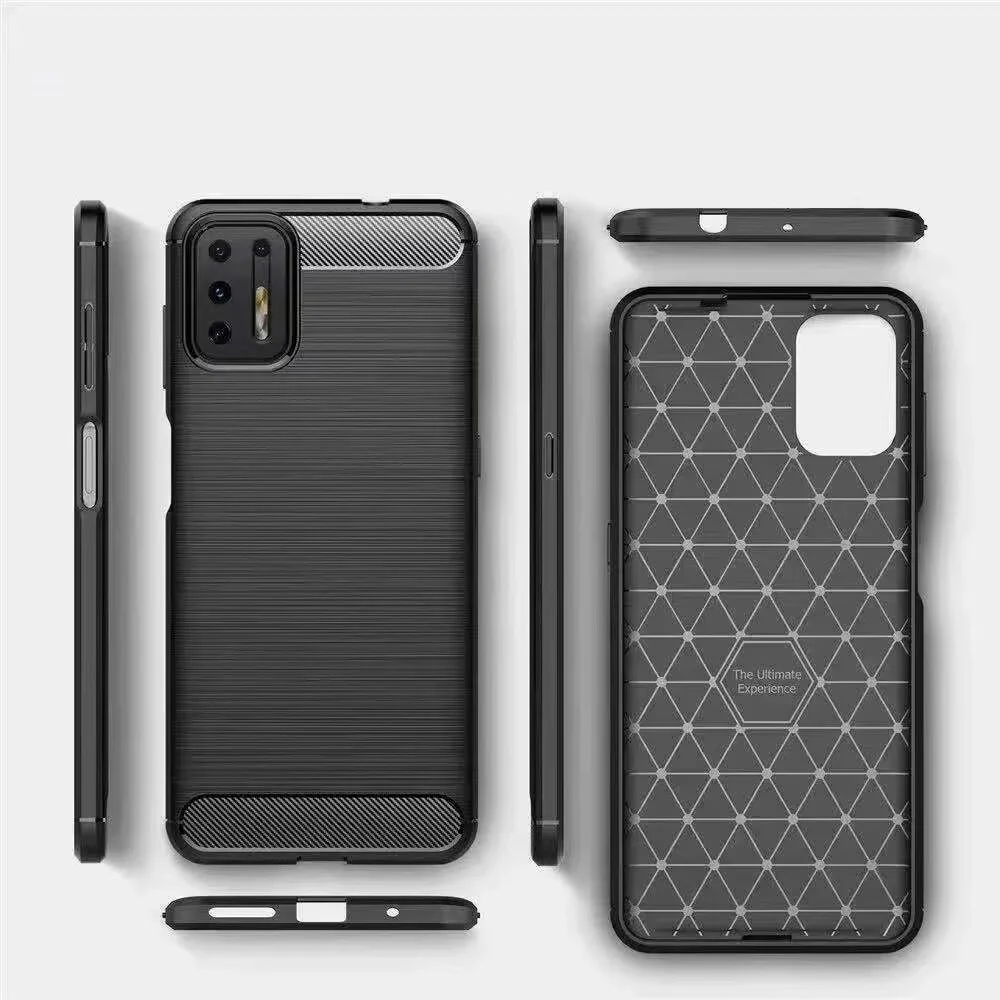 Luxury Calfskin Leather ShockProof Hard Back Cover Case for Motorola Moto G9 Plus