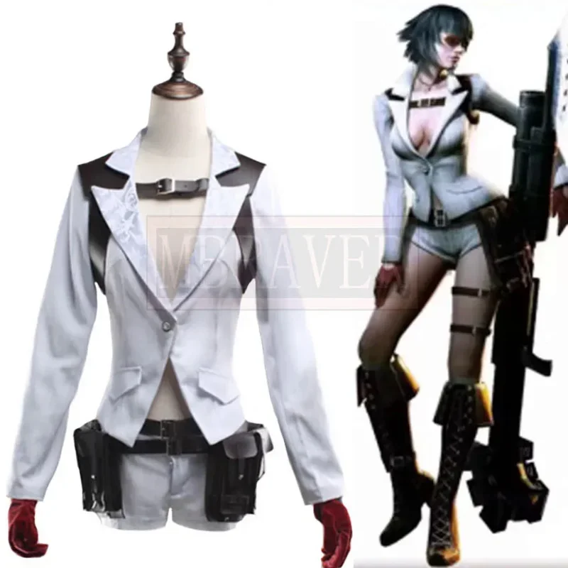 

DMC 5 V леди Мэри Косплей Костюм Хэллоуин униформа наряд на заказ любой размер
