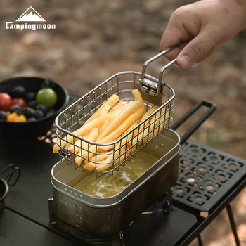 Stainless Steel Camping Fry Basket 1