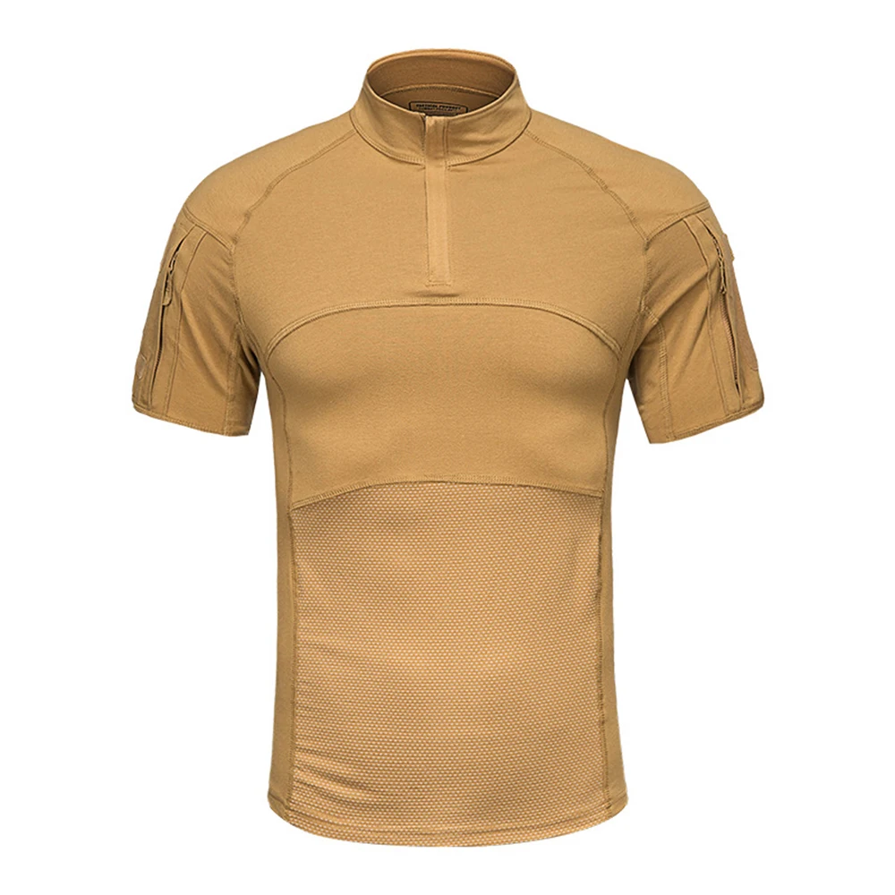 Men's Tactical Camo Short Sleeve Shirt