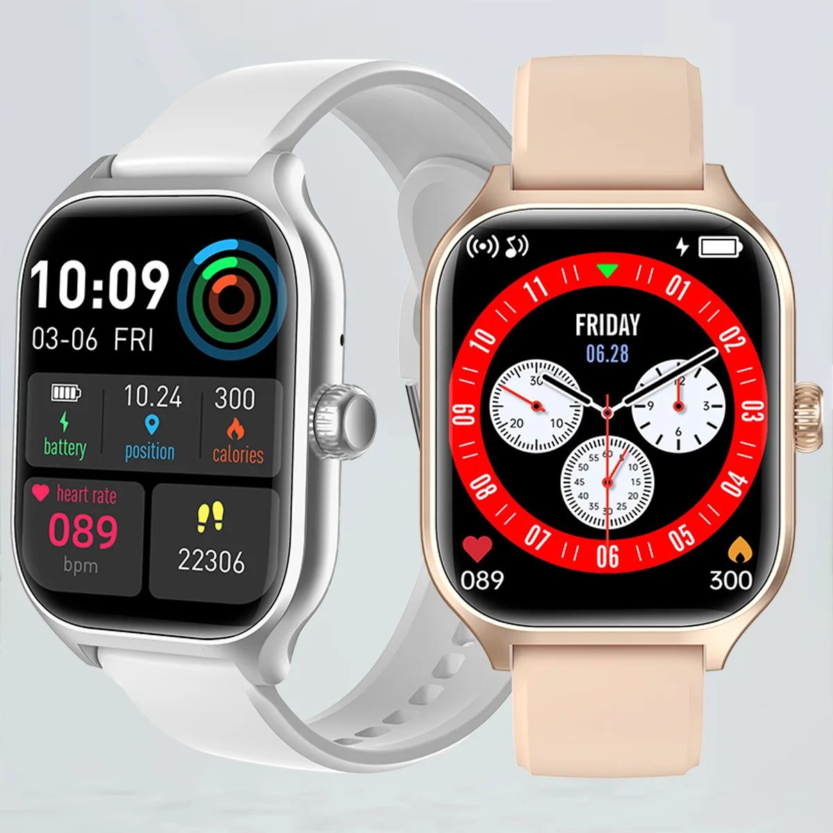 2026 New Men's Smart Watch Women's Gift 2.01inch HD Full Touch Screen Sports Fitness Watch Electronics Bluetooth Talk Smartwatch 1