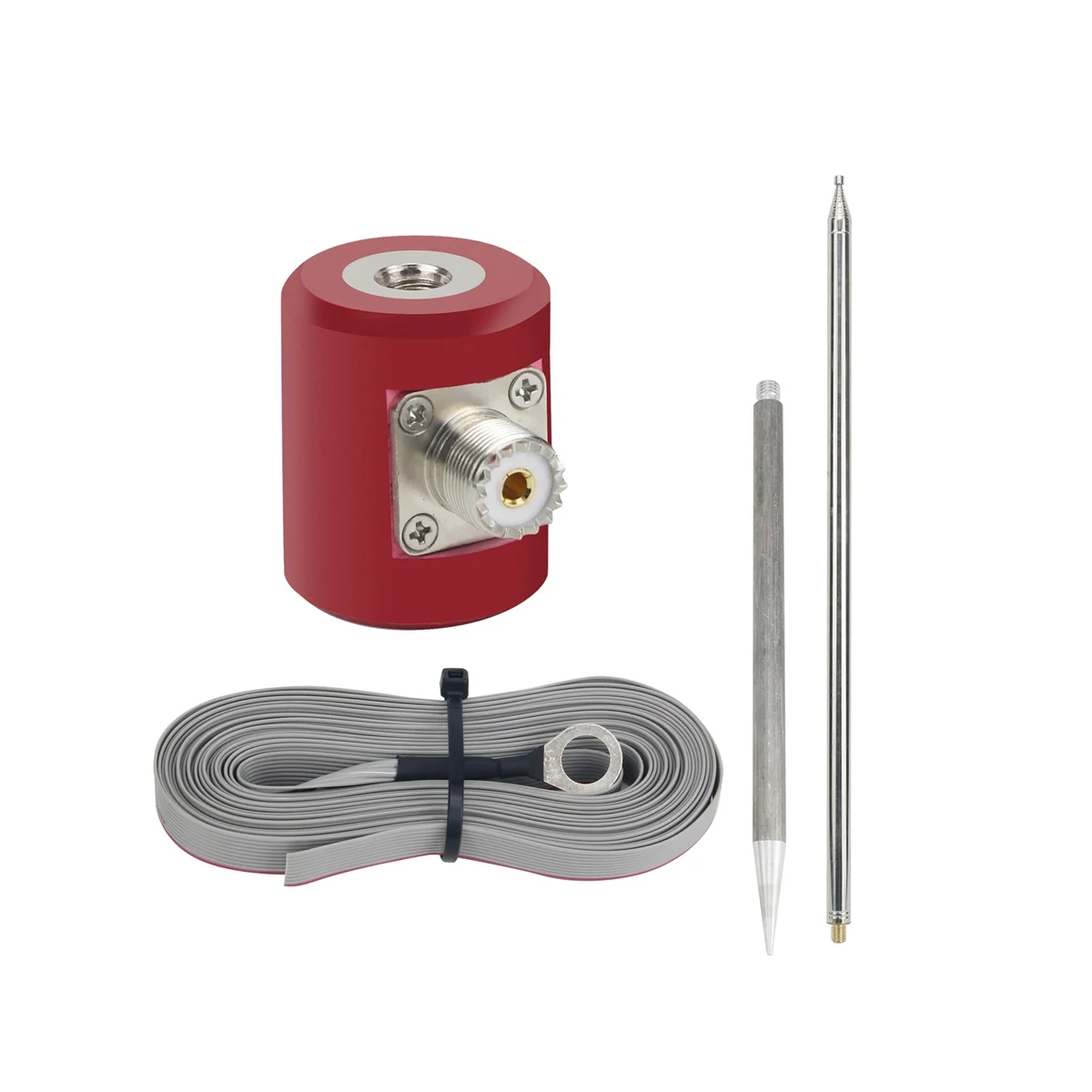 

5M/16.4FT 14M-30Mhz 300W HF QRP Antenna Stainless Steel for USDX Radio