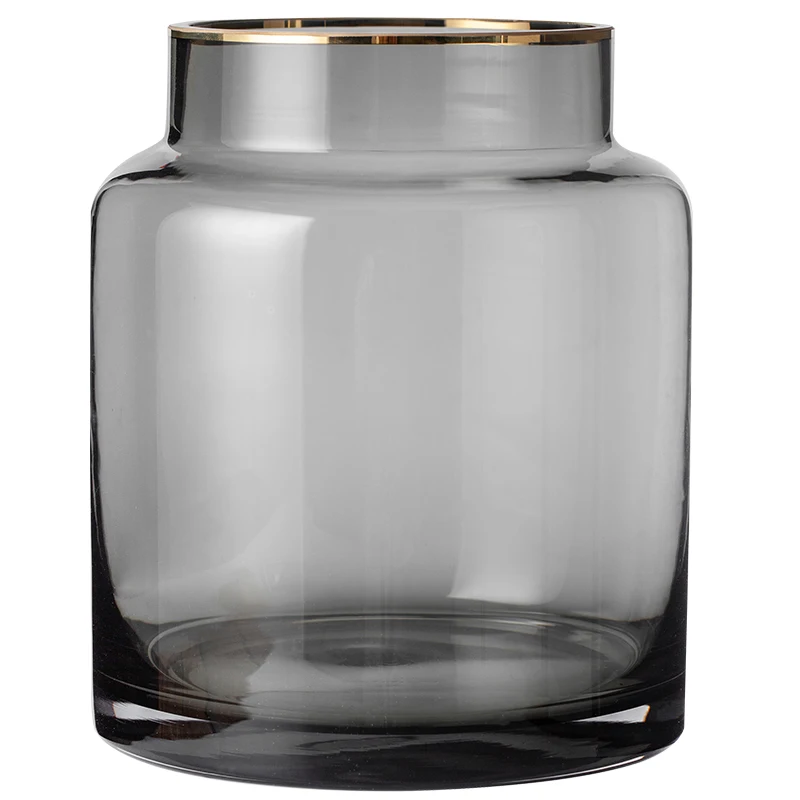 

Ins Flower Vase Glass Vases Home Decor Living Room Decoration Terrarium Transparent Large Bathroom Nordic Deco ваза декор