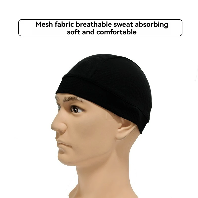 Cooling Mesh Beanie Hat Fishing Hiking Sports Hat Cycling Helmet Inner Cap