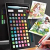 Watercolor Paint Set 48/60/72 Colors Artist Solid Water Color Pigment Portable Drawing Set With Brush Art Supplies Gift 1