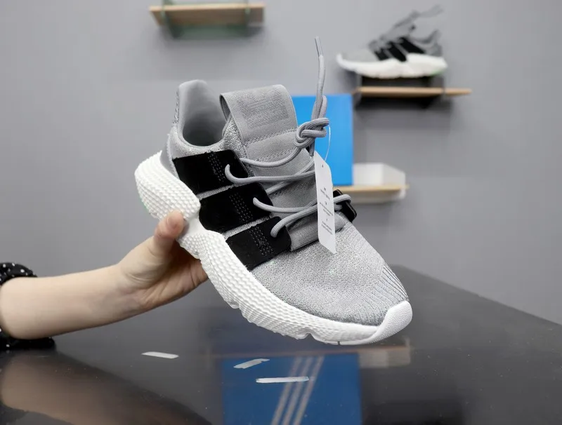 2021 New Arrival High Quality Adidas Prophere 'grey Black' B37464 Men's Running Shoes Fashion Snerkers - Running Shoes - AliExpress